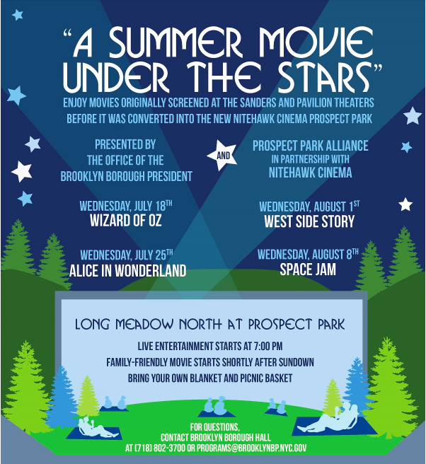 Enjoy Movies Under The Stars This Summer At Prospect Park Bklyner