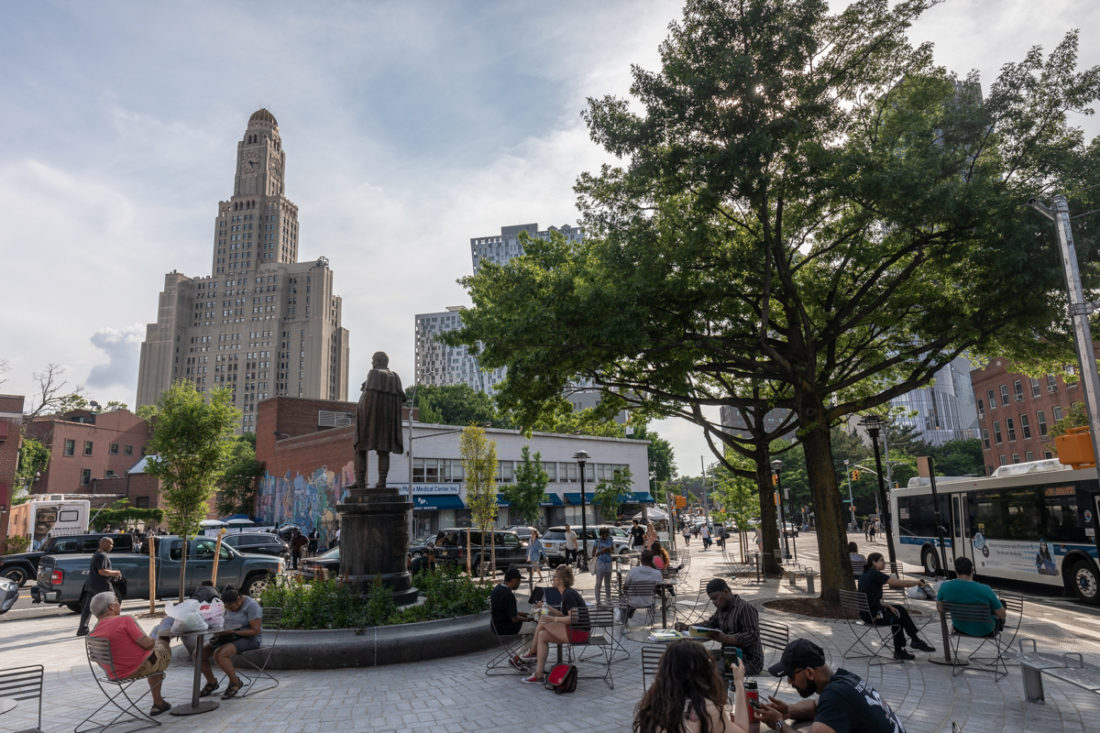 Expanded And Upgraded Fowler Square Reopens BKLYNER