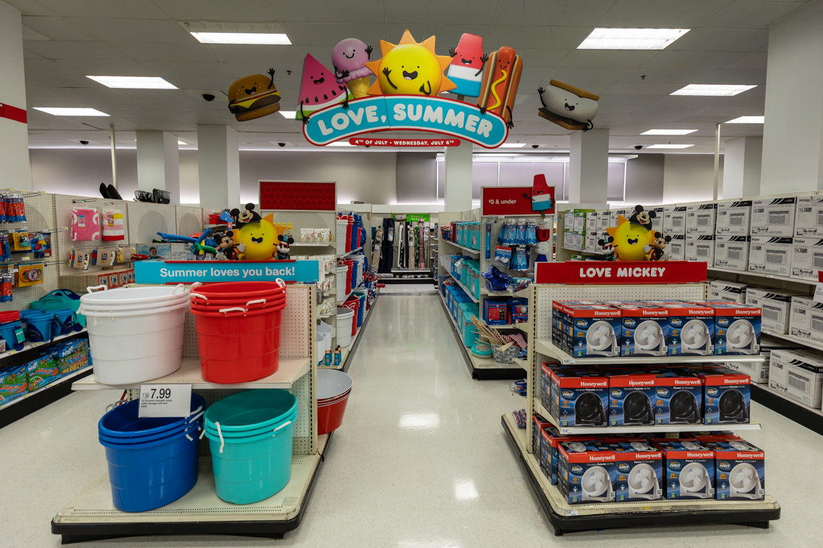 target's baby department